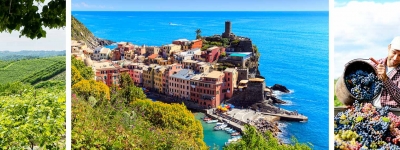 Piemonte med Cinque Terre