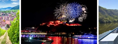 Rhen- & Moselkryssning med Rhein in Flammen 