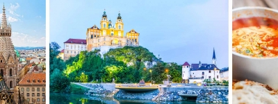 Donaukryssning Passau-Budapest ✈