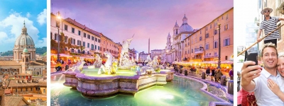 Rom med Florens & Venedig ✈