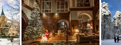 Julhelgen p&aring; slott i Polen