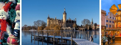 Julmarknad i Schwerin