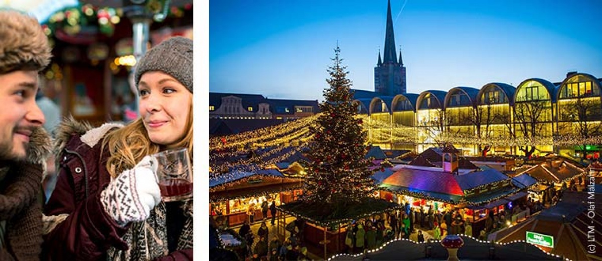 Julmarknad i Lübeck 3 dagar 