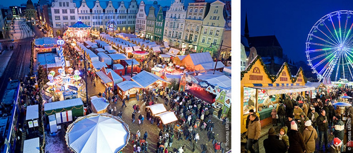 Julmarknad i Rostock 3 dagar 