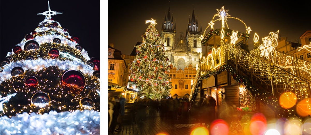 Julmarknad i Prag 