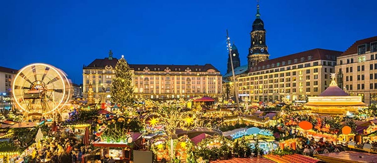 Julmarknad i Dresden 