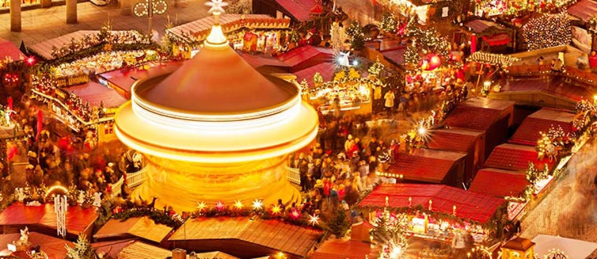 Julmarknad i Dresden 