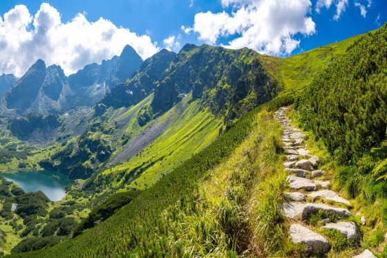 I södra Polen finner vi bergskedjorna Sudeterna och Tatra. Dessa imponerande bergsmassiv har länge lockat besökare och vi kommer snabbt att förstå varför. Mäktiga och vackra vyer väntar!